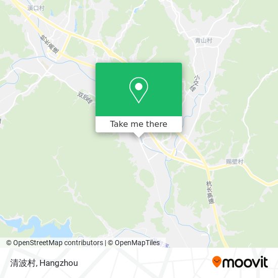 清波村 map