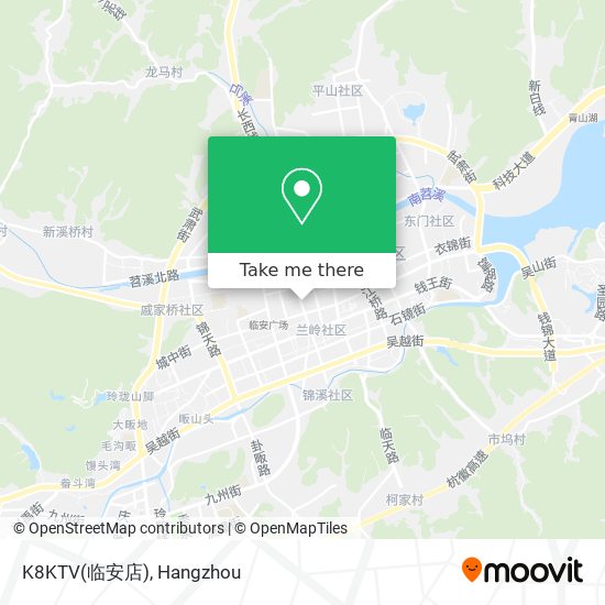 K8KTV(临安店) map
