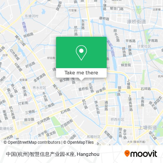 中国(杭州)智慧信息产业园-K座 map