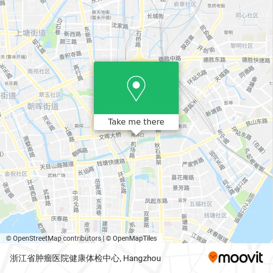 浙江省肿瘤医院健康体检中心 map