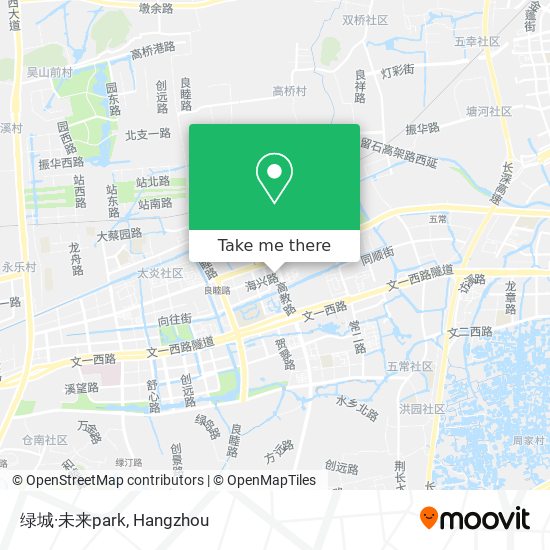 绿城·未来park map