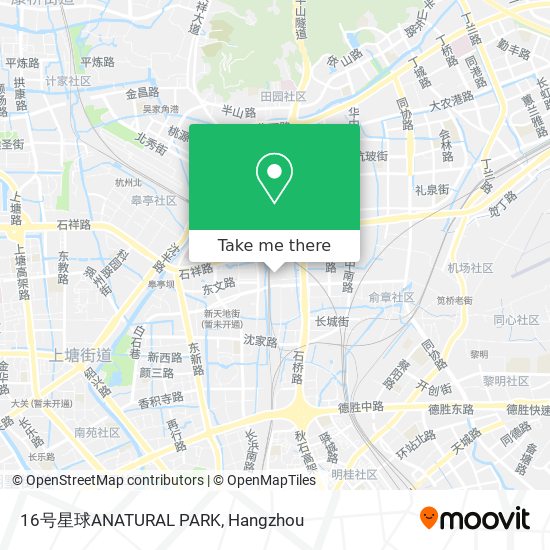 16号星球ANATURAL PARK map
