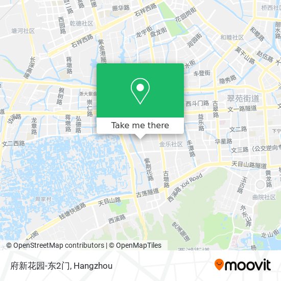 府新花园-东2门 map