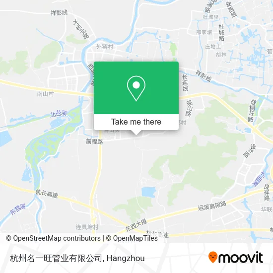 杭州名一旺管业有限公司 map