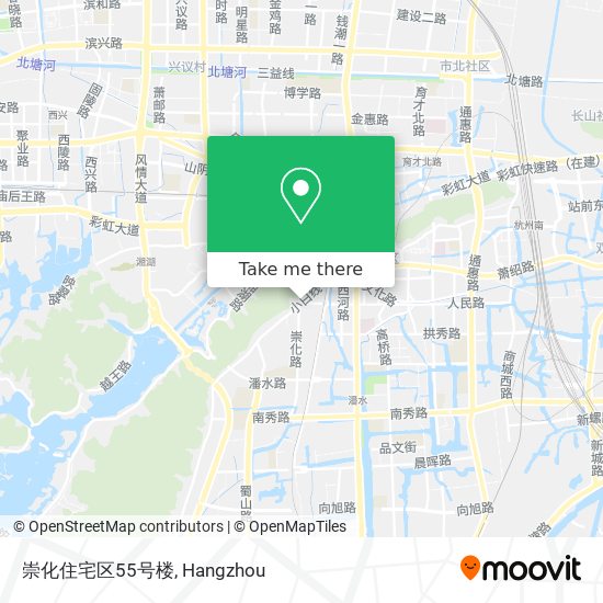 崇化住宅区55号楼 map