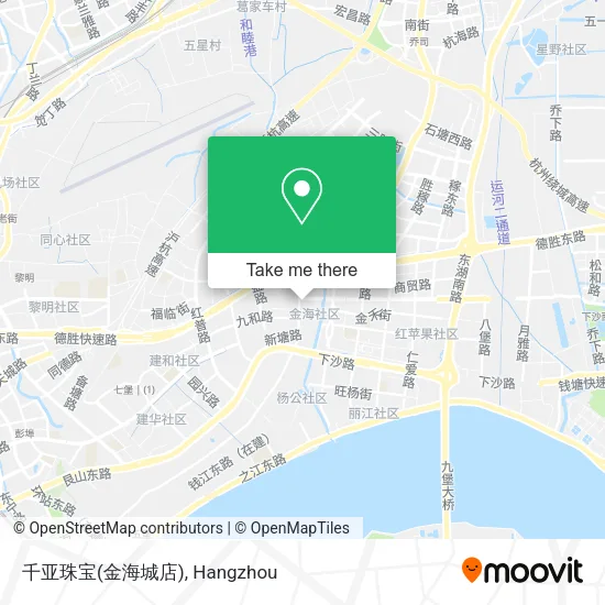千亚珠宝(金海城店) map