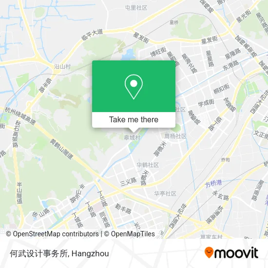 何武设计事务所 map