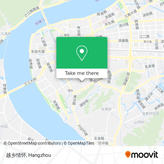 越乡情怀 map