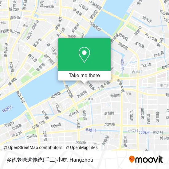 乡德老味道传统(手工)小吃 map