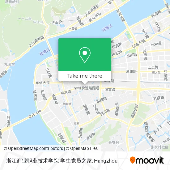 浙江商业职业技术学院-学生党员之家 map