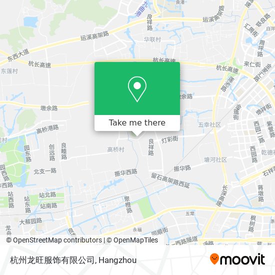 杭州龙旺服饰有限公司 map