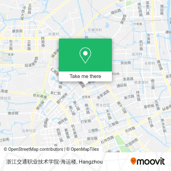 浙江交通职业技术学院-海运楼 map
