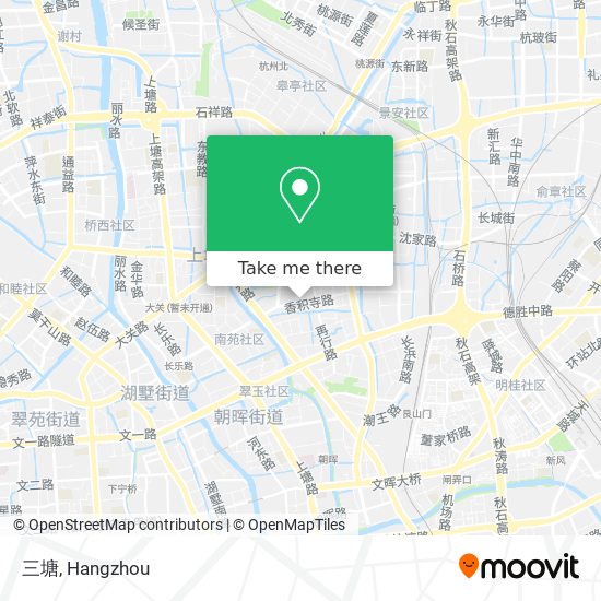 三塘 map