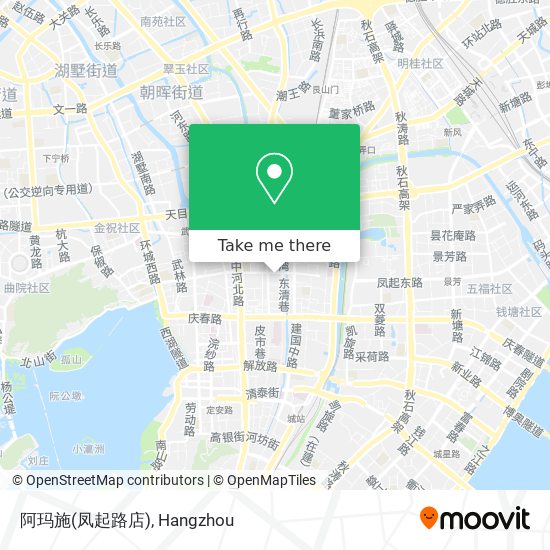 阿玛施(凤起路店) map