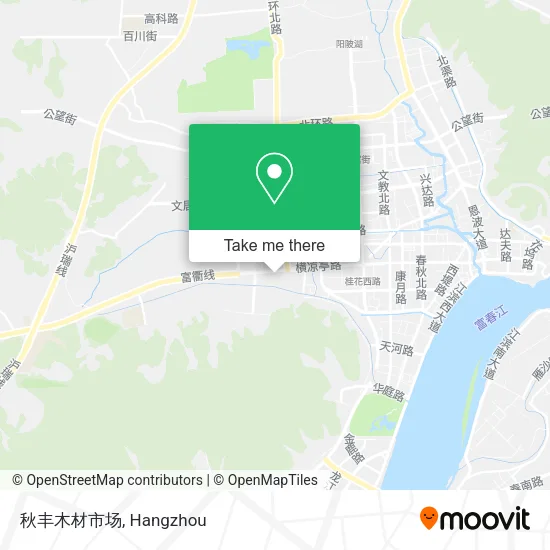 秋丰木材市场 map