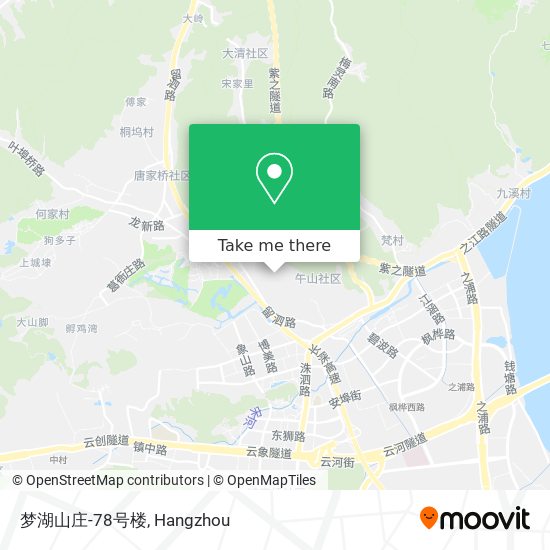 梦湖山庄-78号楼 map
