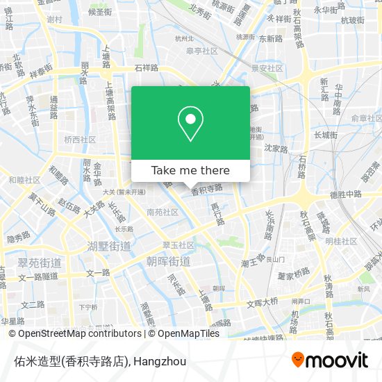 佑米造型(香积寺路店) map