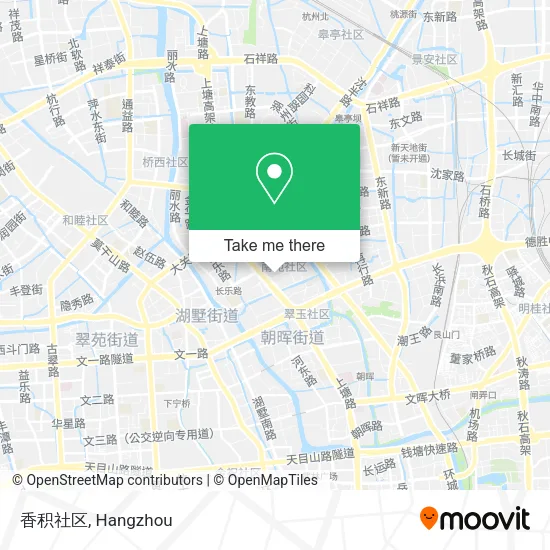 香积社区 map
