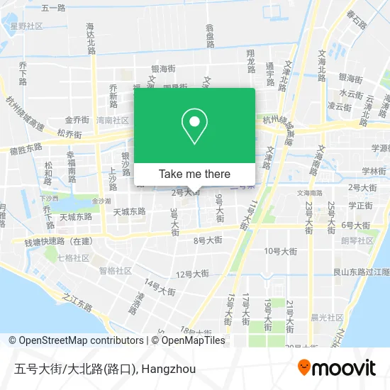 五号大街/大北路(路口) map