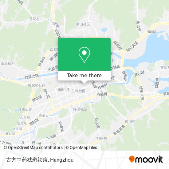 古方中药祛斑祛痘 map