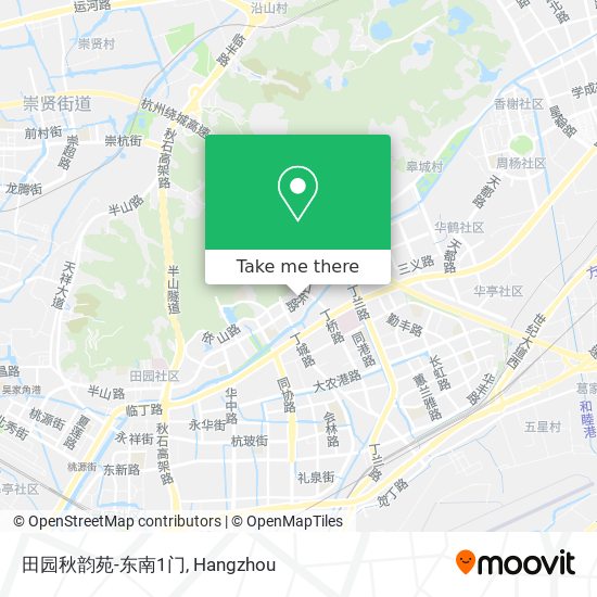 田园秋韵苑-东南1门 map
