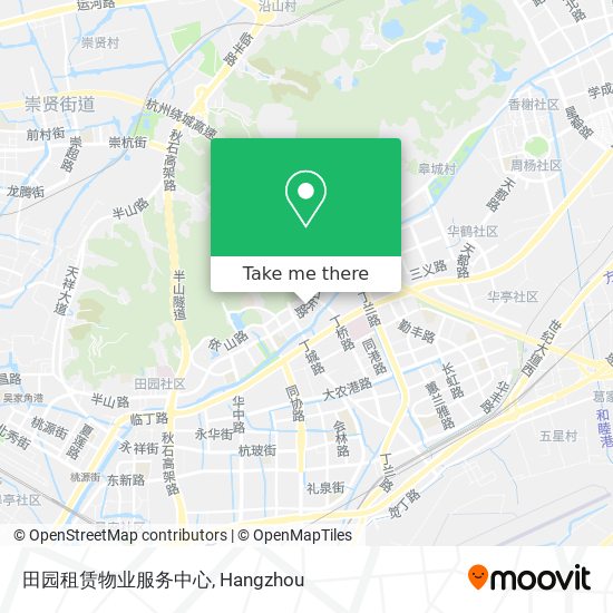 田园租赁物业服务中心 map