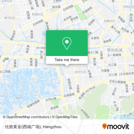 伦敦黄金(西城广场) map