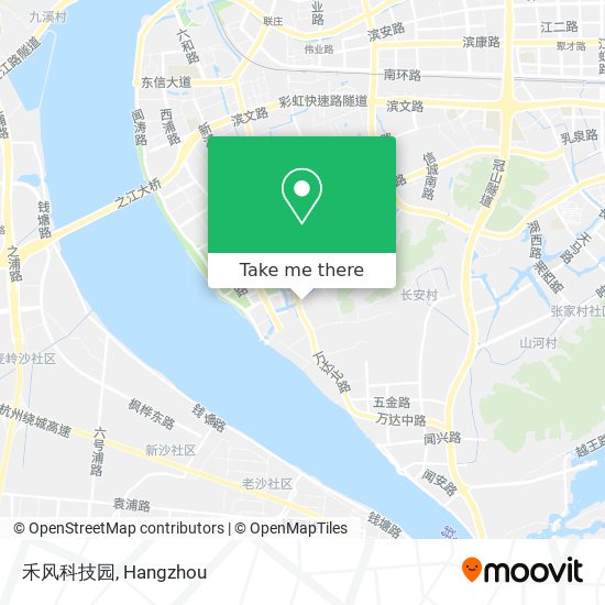 禾风科技园 map
