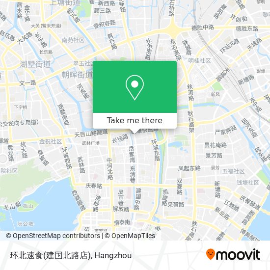 环北速食(建国北路店) map