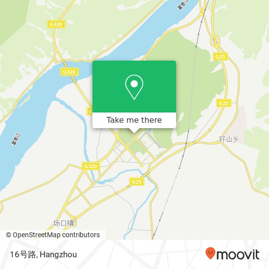 16号路 map