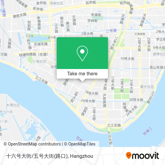 十六号大街/五号大街(路口) map