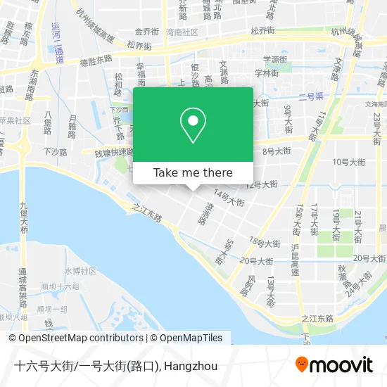 十六号大街/一号大街(路口) map