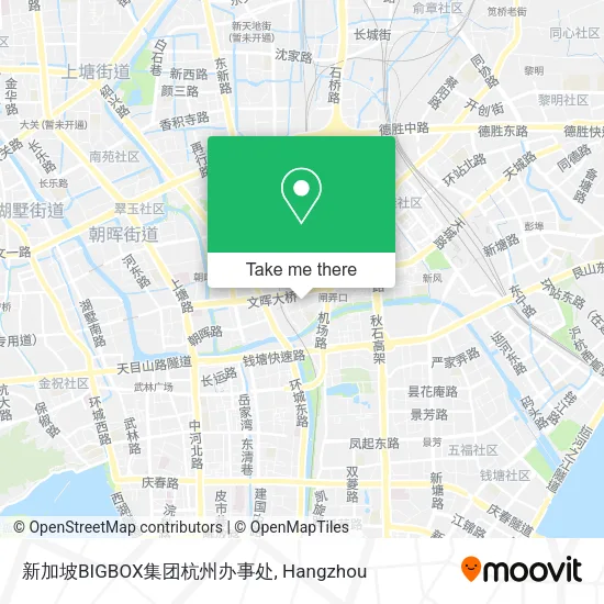 新加坡BIGBOX集团杭州办事处 map