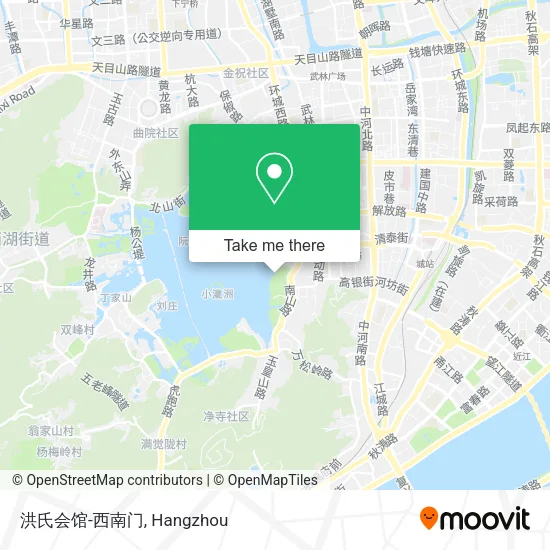洪氏会馆-西南门 map