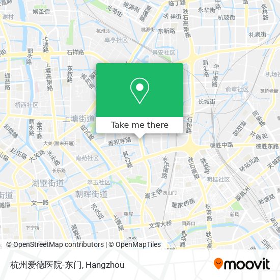 杭州爱德医院-东门 map