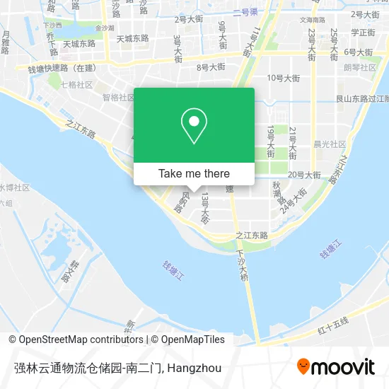 强林云通物流仓储园-南二门 map