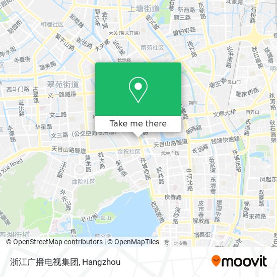 浙江广播电视集团 map