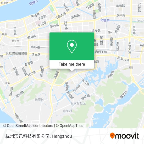 杭州滨讯科技有限公司 map