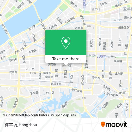 停车场 map