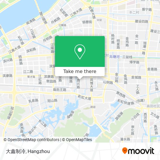 大鑫制冷 map