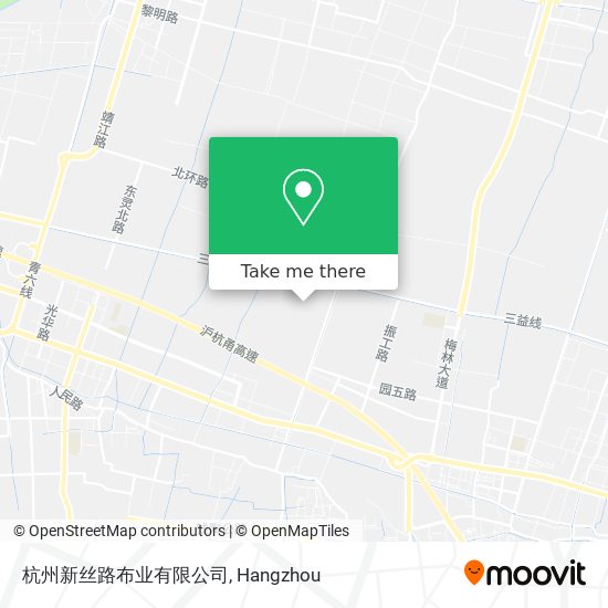 杭州新丝路布业有限公司 map