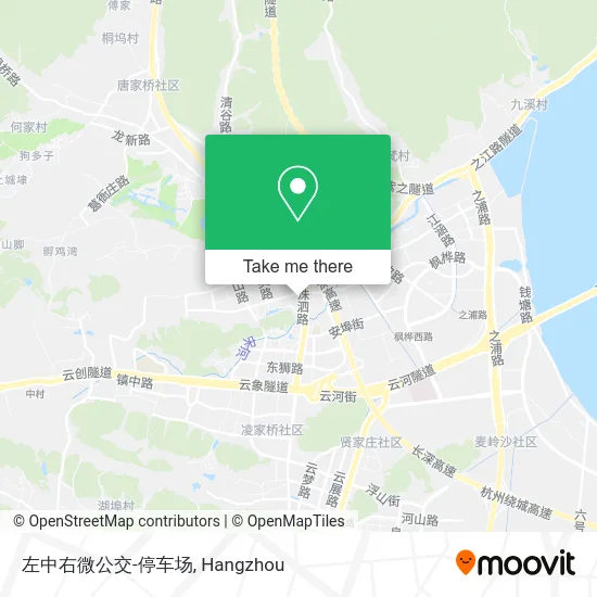 左中右微公交-停车场 map