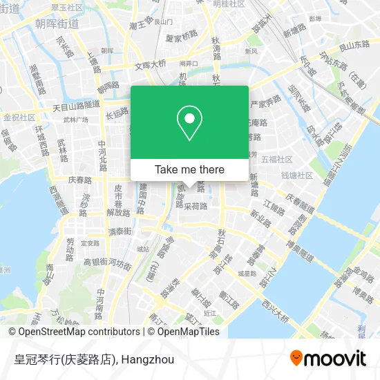 皇冠琴行(庆菱路店) map