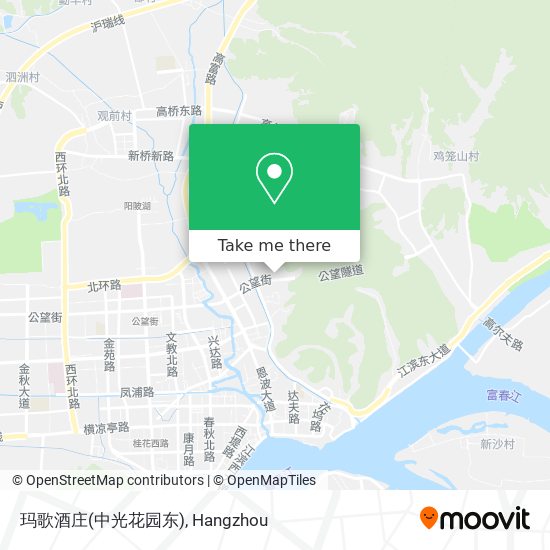 玛歌酒庄(中光花园东) map