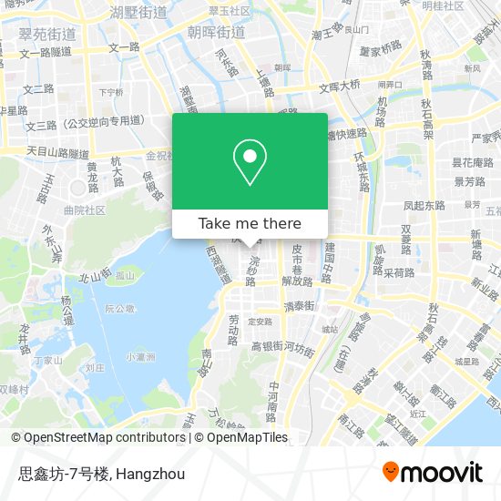 思鑫坊-7号楼 map