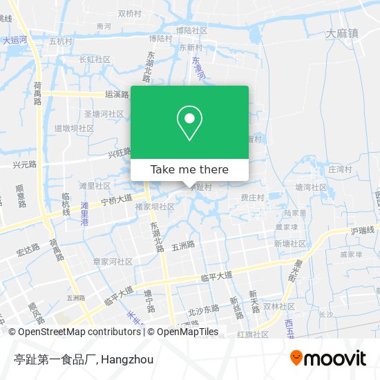 亭趾第一食品厂 map