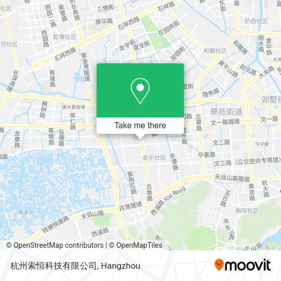 杭州索恒科技有限公司 map