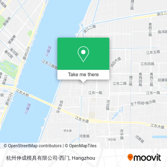 杭州伸成模具有限公司-西门 map