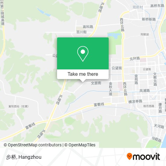 步桥 map