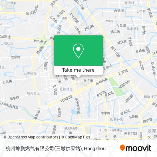 杭州坤鹏燃气有限公司(三墩供应站) map